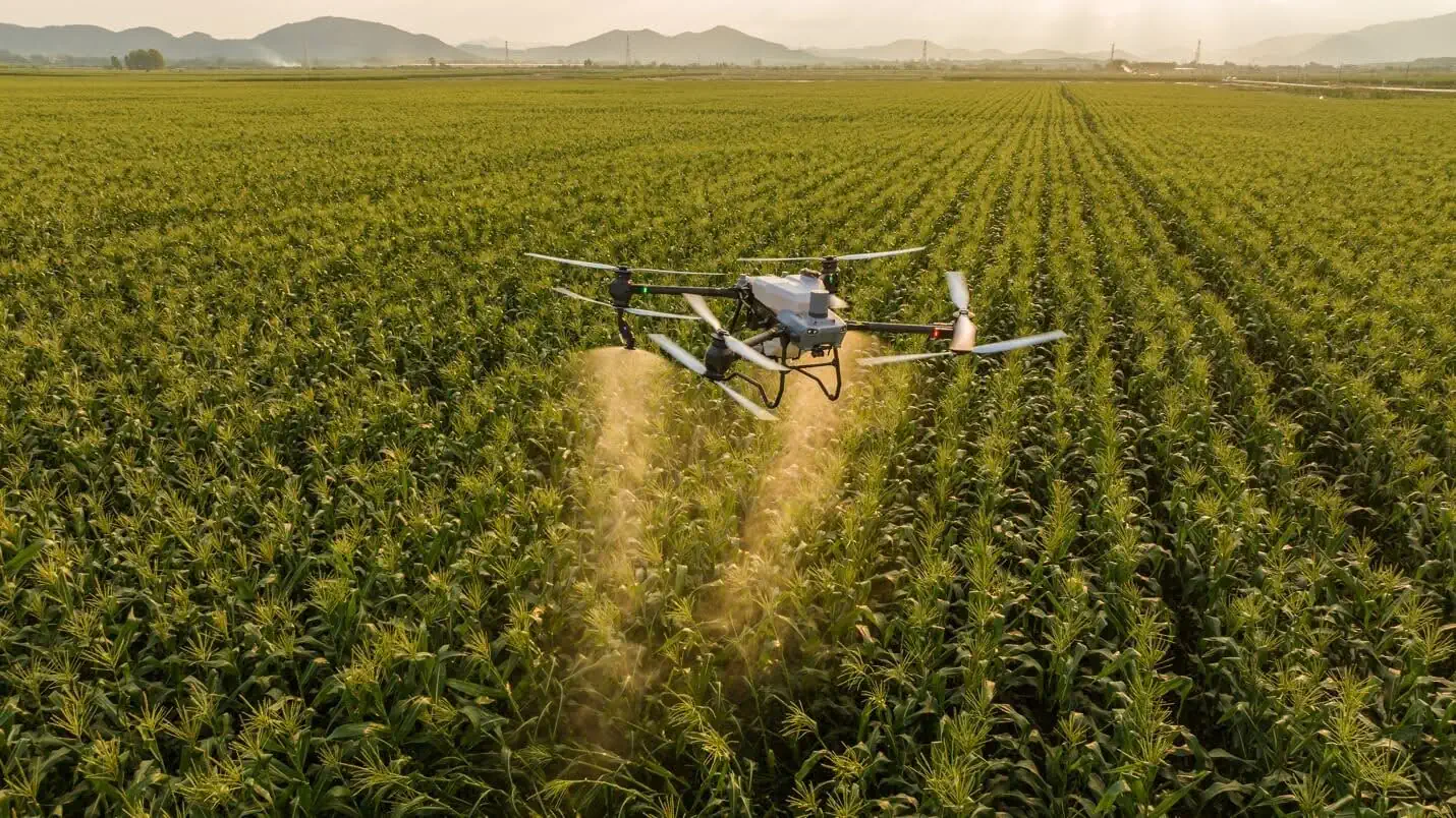 Agricultural Drone Spraying