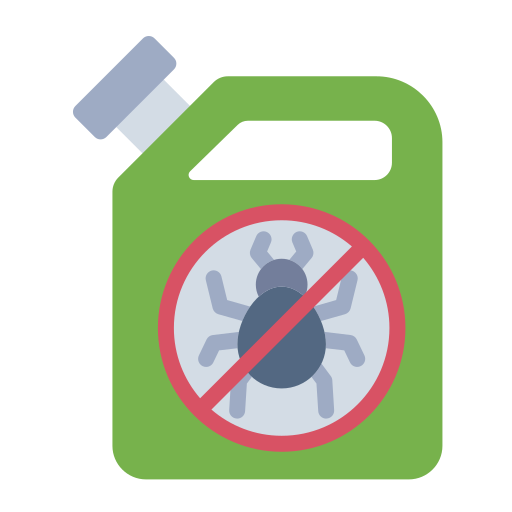 Agriculture drone spraying over field